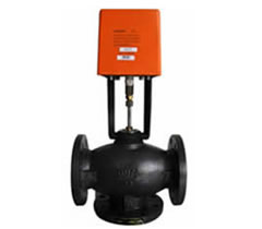 VB7300電動三通閥、電動三通調(diào)節(jié)閥、比例積分電動閥
